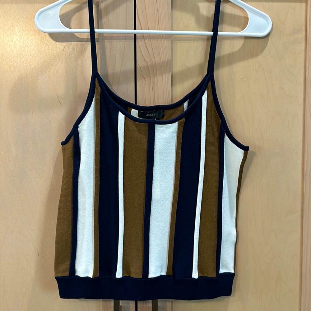 J Crew sweater tank nwt sz small